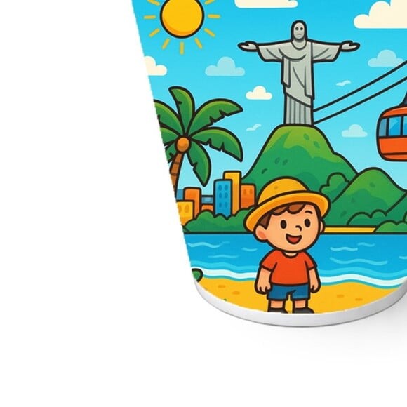 Copo de Papel Aniversário Festa Rio de Janeiro
