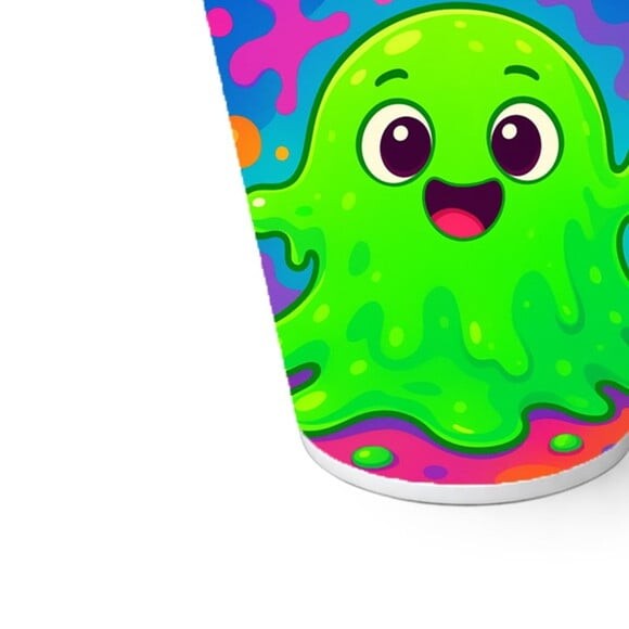 Copo de Papel Aniversário Festa Slime