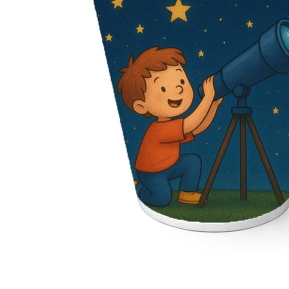 Copo de Papel Aniversário Festa Telescópio Kids