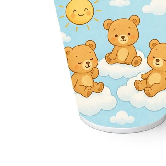 Copo de Papel Aniversário Festa Ursinhos na Nuvem