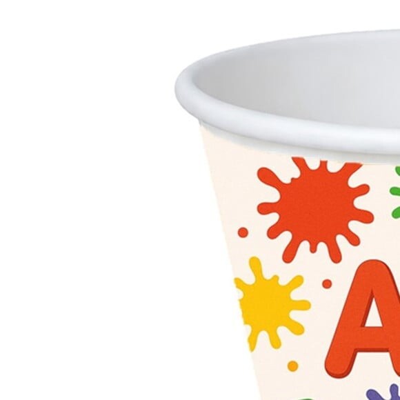Copo de Papel Aniversário Festa Volta às Aulas