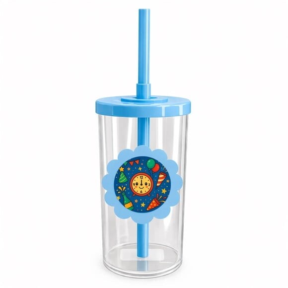 Copo Short Drink Flor Personalizado Ano Novo