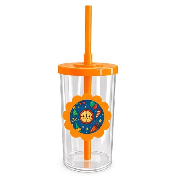 Copo Short Drink Flor Personalizado Ano Novo