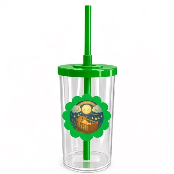 Copo Short Drink Flor Personalizado Berço Encantado