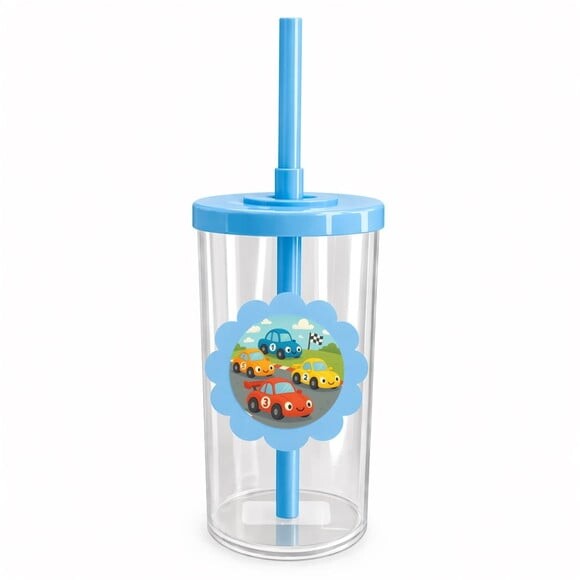 Copo Short Drink Flor Personalizado Carros de Corridas