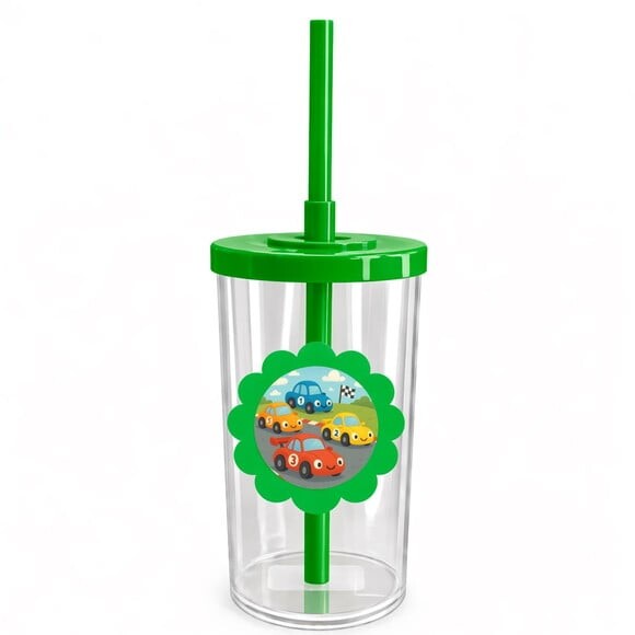 Copo Short Drink Flor Personalizado Carros de Corridas