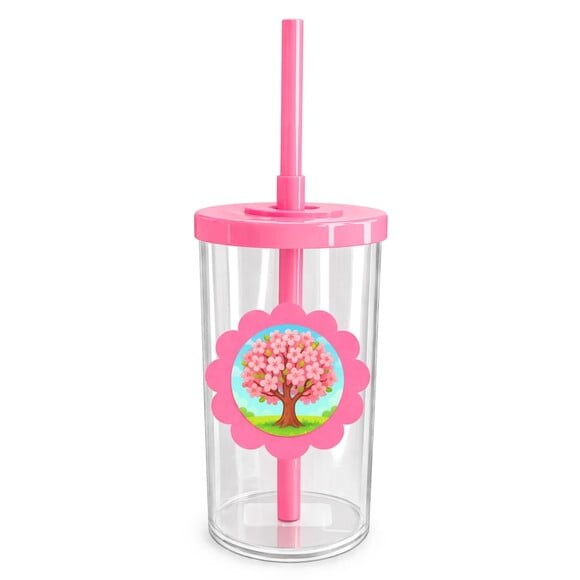 Copo Short Drink Flor Personalizado Cerejeira