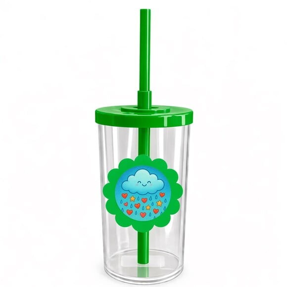 Copo Short Drink Flor Personalizado Chuva de Bênçãos