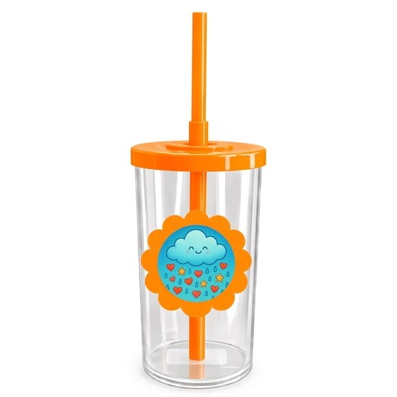 Copo Short Drink Flor Personalizado Chuva de Bênçãos