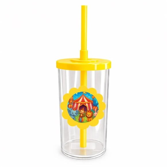 Copo Short Drink Flor Personalizado Circo Encantado