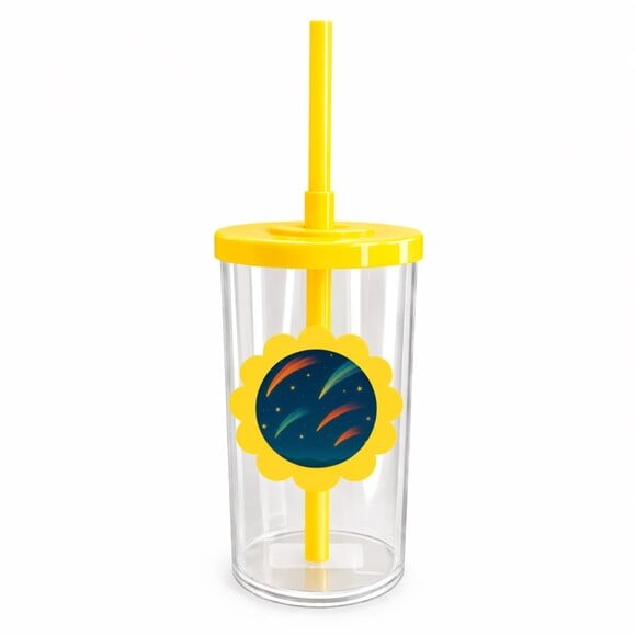 Copo Short Drink Flor Personalizado Cometas