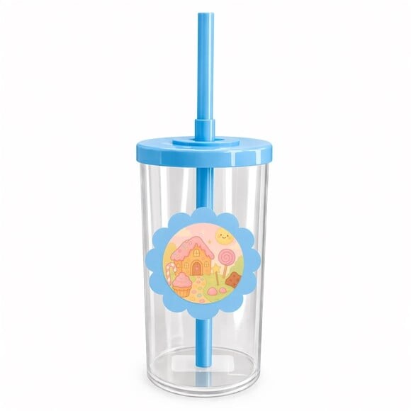 Copo Short Drink Flor Personalizado Confeitaria Kids