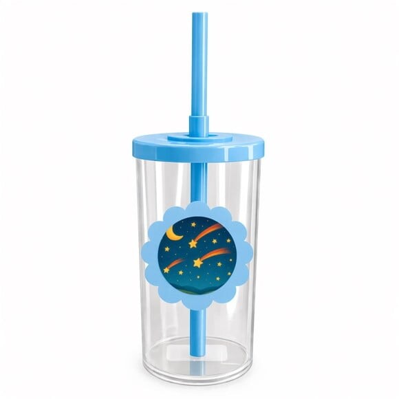 Copo Short Drink Flor Personalizado Estrelas Cadentes