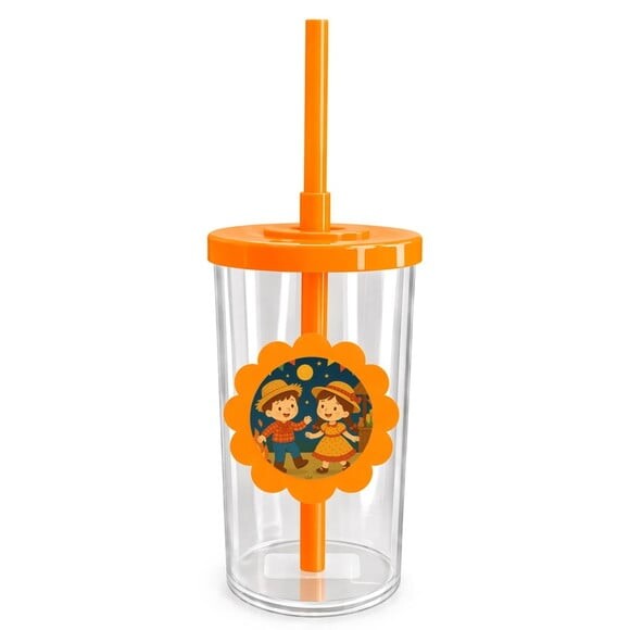 Copo Short Drink Flor Personalizado Festa Junina