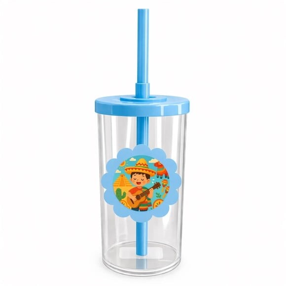 Copo Short Drink Flor Personalizado Festa Mexicana