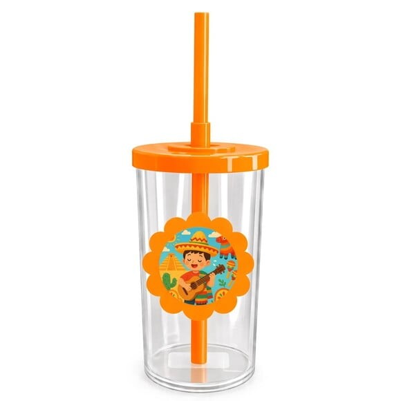 Copo Short Drink Flor Personalizado Festa Mexicana