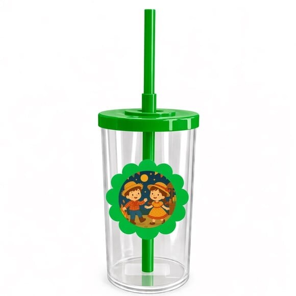 Copo Short Drink Flor Personalizado Festa Junina