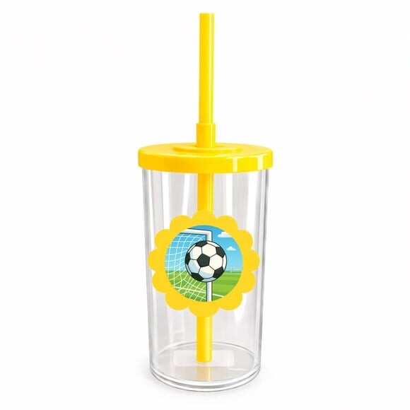 Copo Short Drink Flor Personalizado Futebol