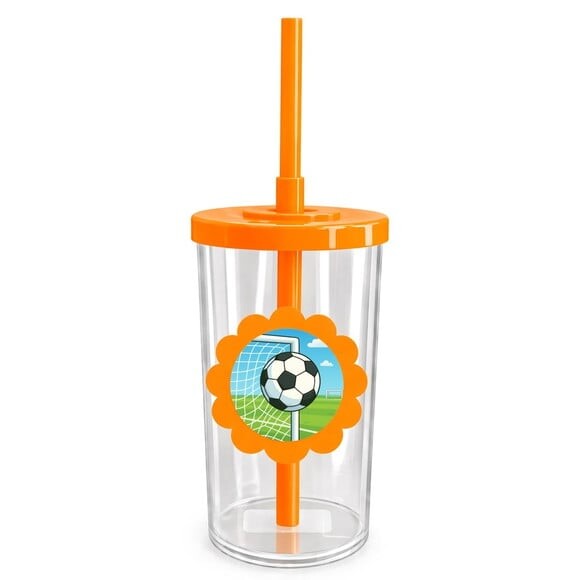 Copo Short Drink Flor Personalizado Futebol