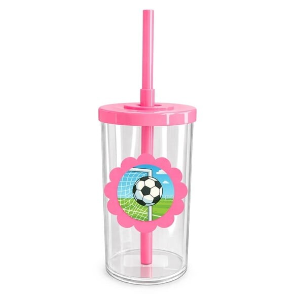 Copo Short Drink Flor Personalizado Futebol