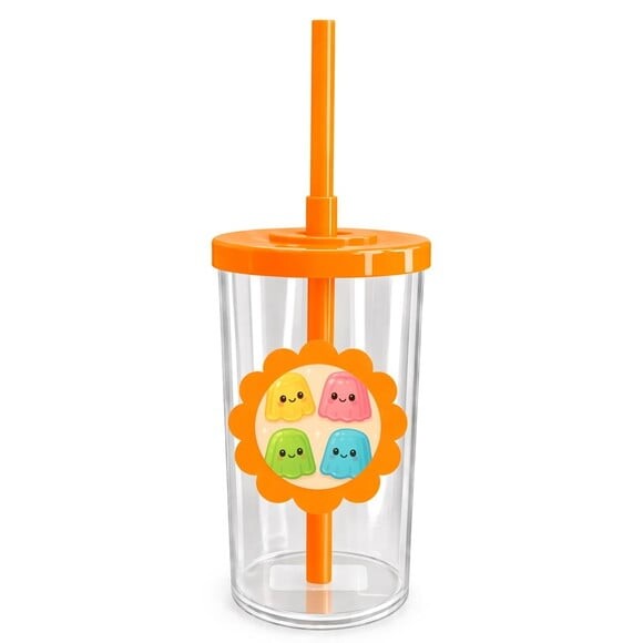 Copo Short Drink Flor Personalizado Gelatinas