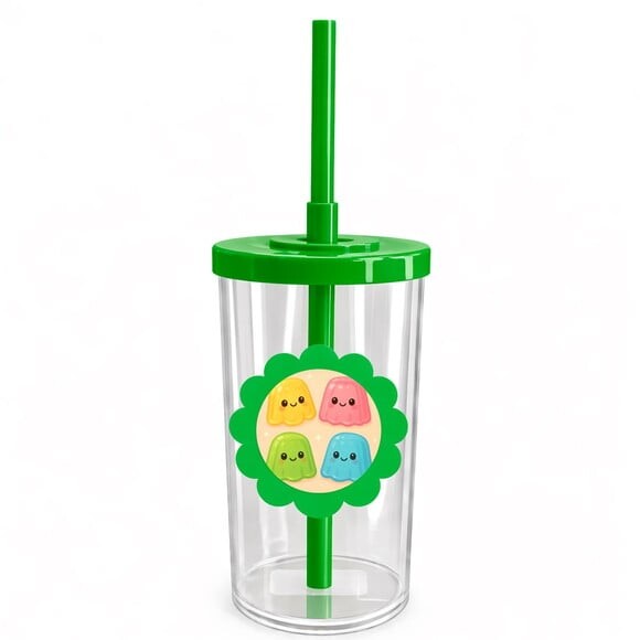 Copo Short Drink Flor Personalizado Gelatinas