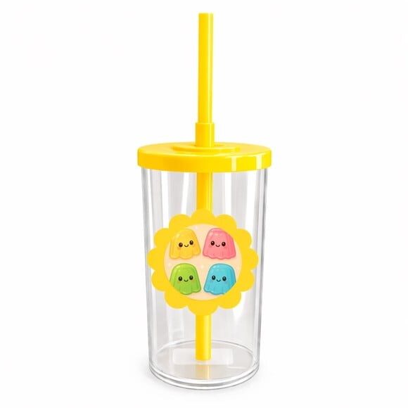 Copo Short Drink Flor Personalizado Gelatinas
