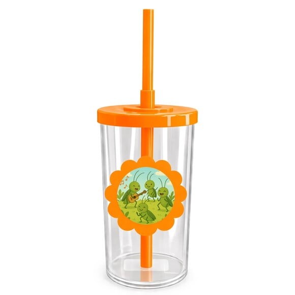 Copo Short Drink Flor Personalizado Grilos