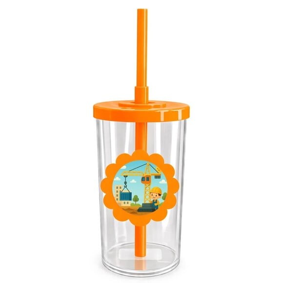 Copo Short Drink Flor Personalizado Grua