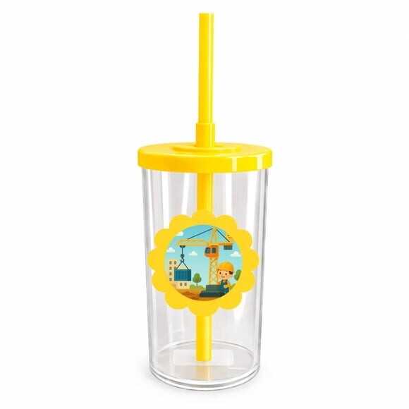 Copo Short Drink Flor Personalizado Grua