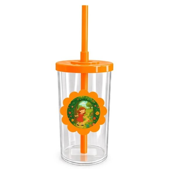 Copo Short Drink Flor Personalizado Jardim Secreto