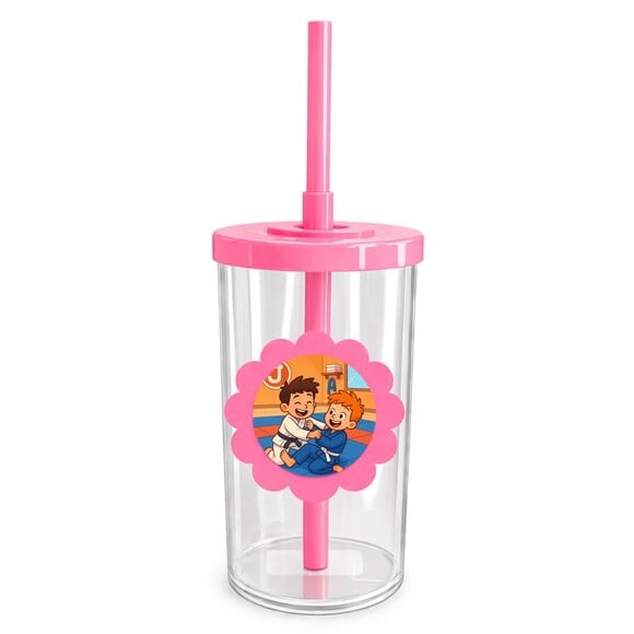 Copo Short Drink Flor Personalizado Jiu-jítsu