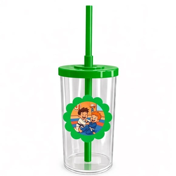 Copo Short Drink Flor Personalizado Jiu-jítsu