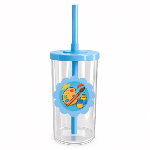 Copo Short Drink Flor Personalizado Pintura e Tintas