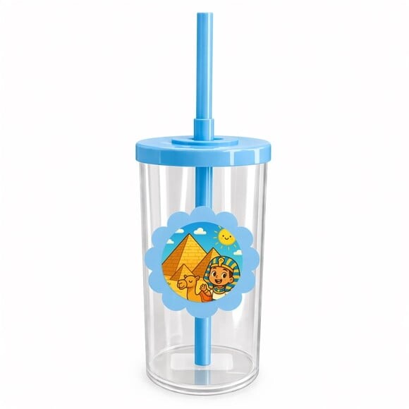 Copo Short Drink Flor Personalizado Pirâmides do Egito