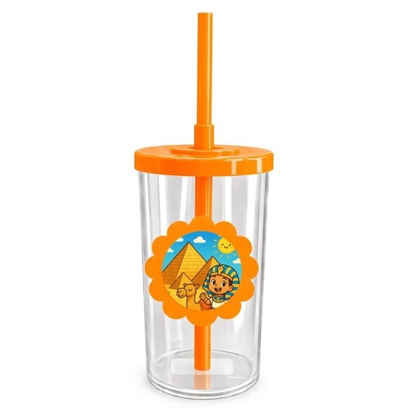 Copo Short Drink Flor Personalizado Pirâmides do Egito