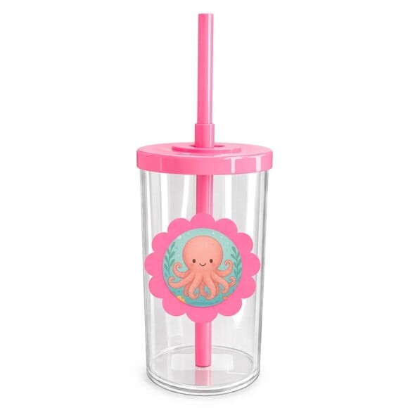 Copo Short Drink Flor Personalizado Polvo
