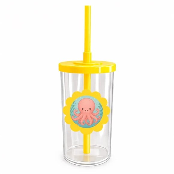 Copo Short Drink Flor Personalizado Polvo