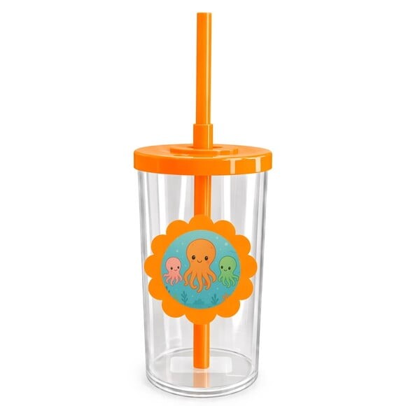 Copo Short Drink Flor Personalizado Polvinhos