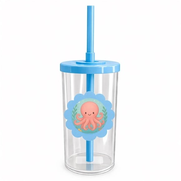 Copo Short Drink Flor Personalizado Polvo