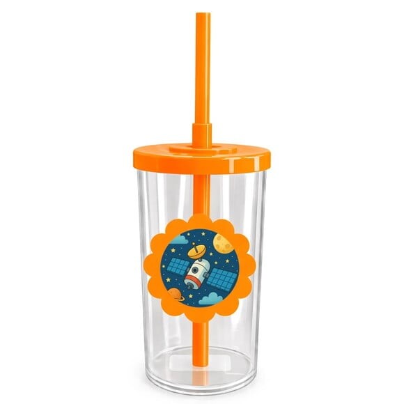 Copo Short Drink Flor Personalizado Satélite