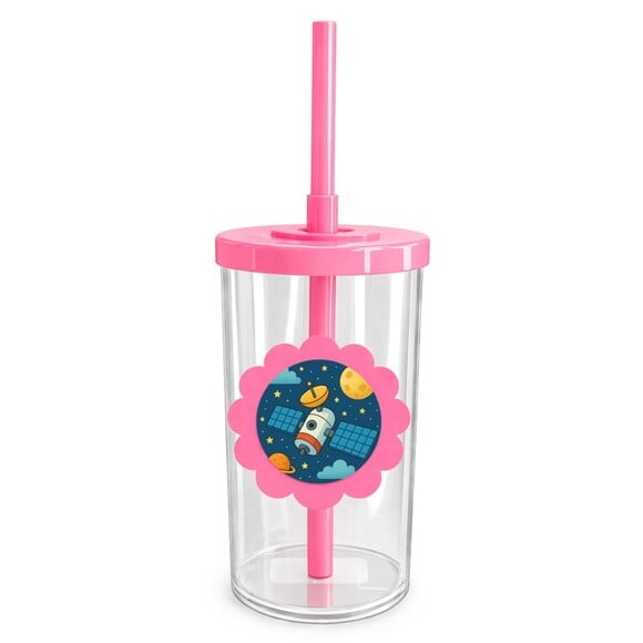 Copo Short Drink Flor Personalizado Satélite