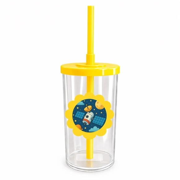 Copo Short Drink Flor Personalizado Satélite