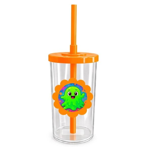 Copo Short Drink Flor Personalizado Slime