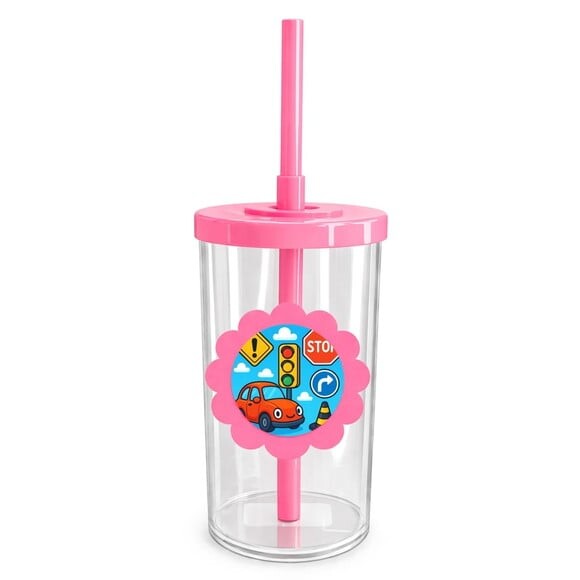 Copo Short Drink Flor Personalizado Trânsito
