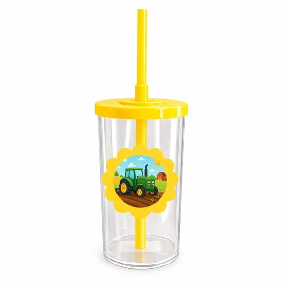 Copo Short Drink Flor Personalizado Trator