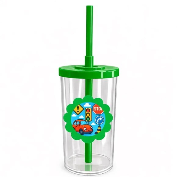 Copo Short Drink Flor Personalizado Trânsito