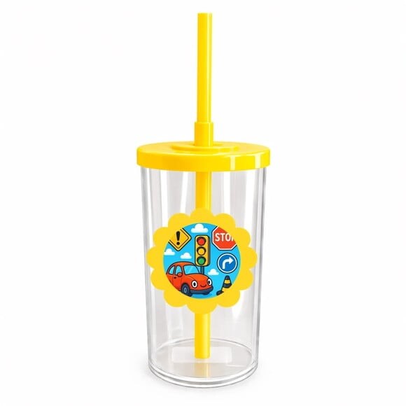 Copo Short Drink Flor Personalizado Trânsito