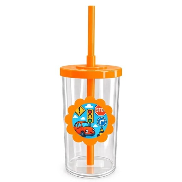 Copo Short Drink Flor Personalizado Trânsito