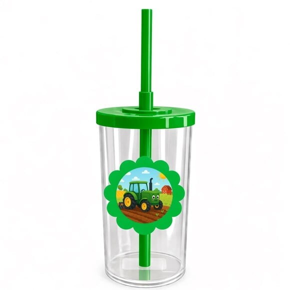 Copo Short Drink Flor Personalizado Trator